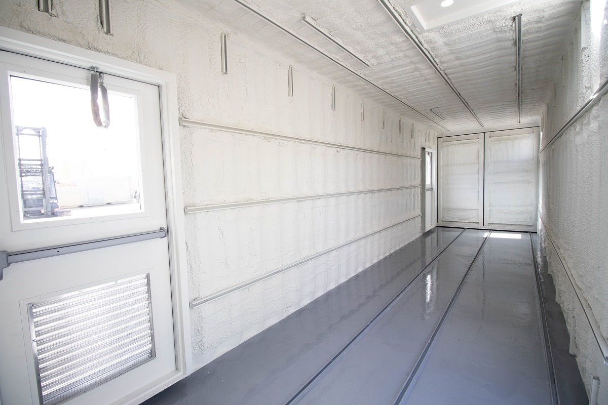 40’ Custom Mechanical Enclosure - Port Shipping Containers