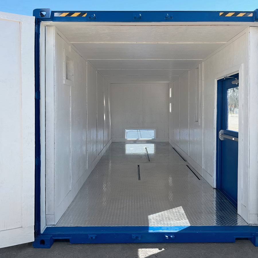 40’ Custom Equipment Enclosure - Port Shipping Containers