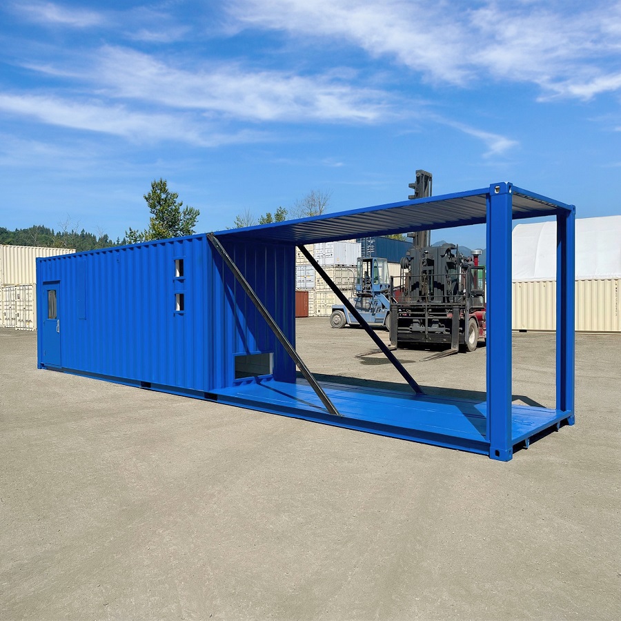 40’ Custom Equipment Enclosure - Port Shipping Containers