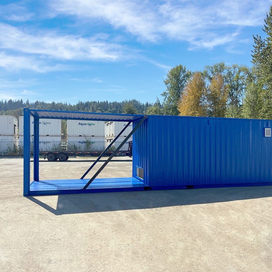 40’ Custom Equipment Enclosure - Port Shipping Containers