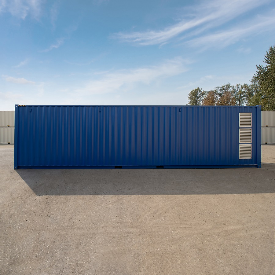 40’ Custom Equipment Housing Unit - Port Shipping Containers