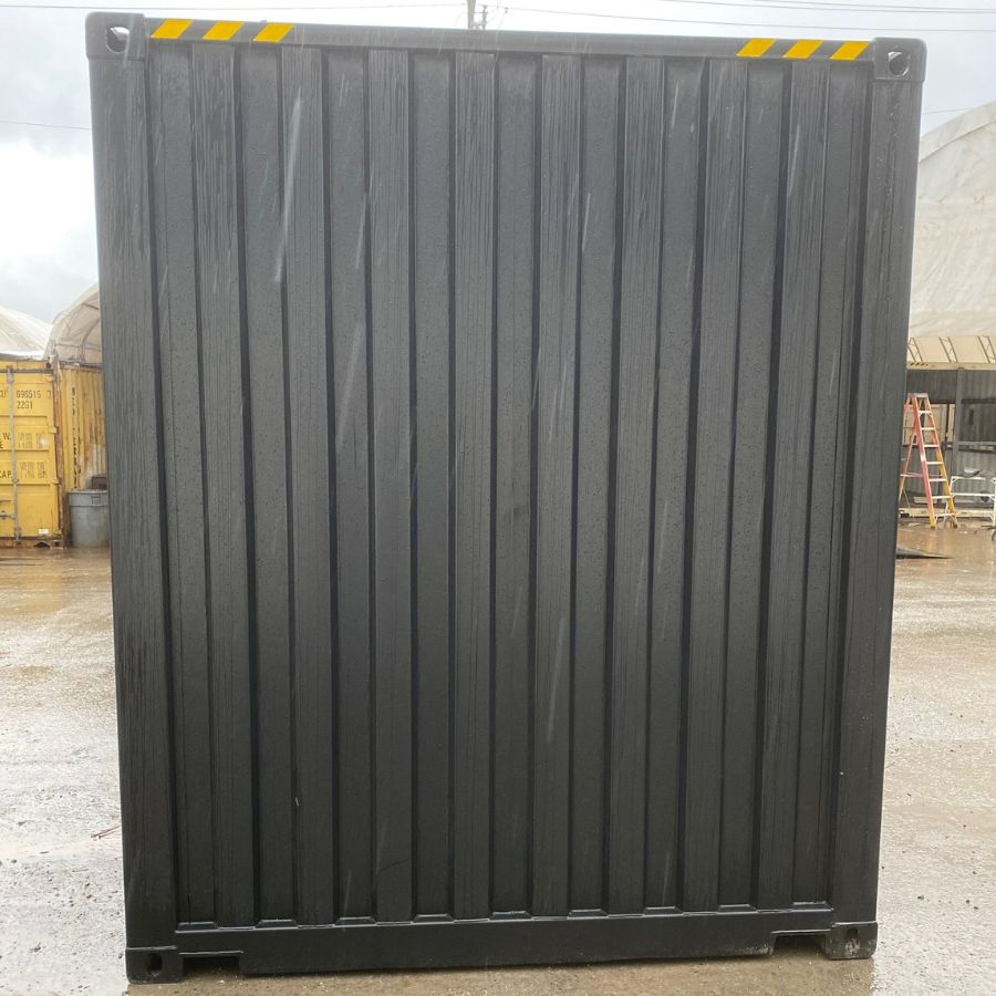 20’HC New (1-Trip) Shipping Container – Painted Black - Port Shipping Containers