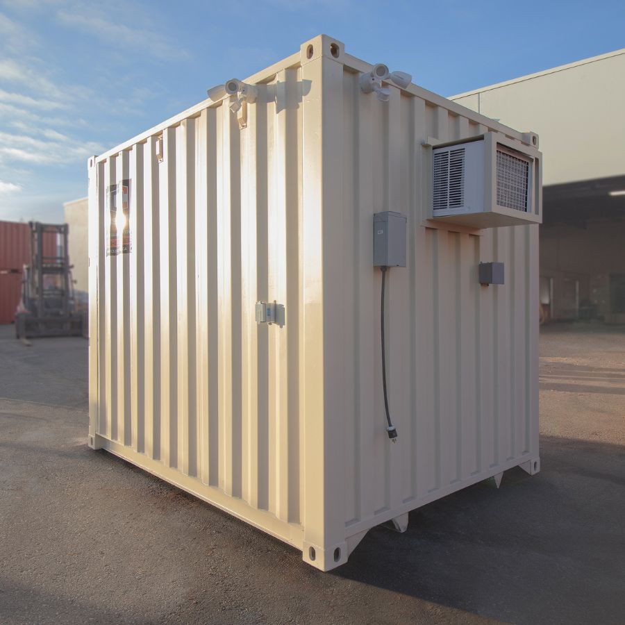 10′ Walk in Cooler CUBE - Port Shipping Containers