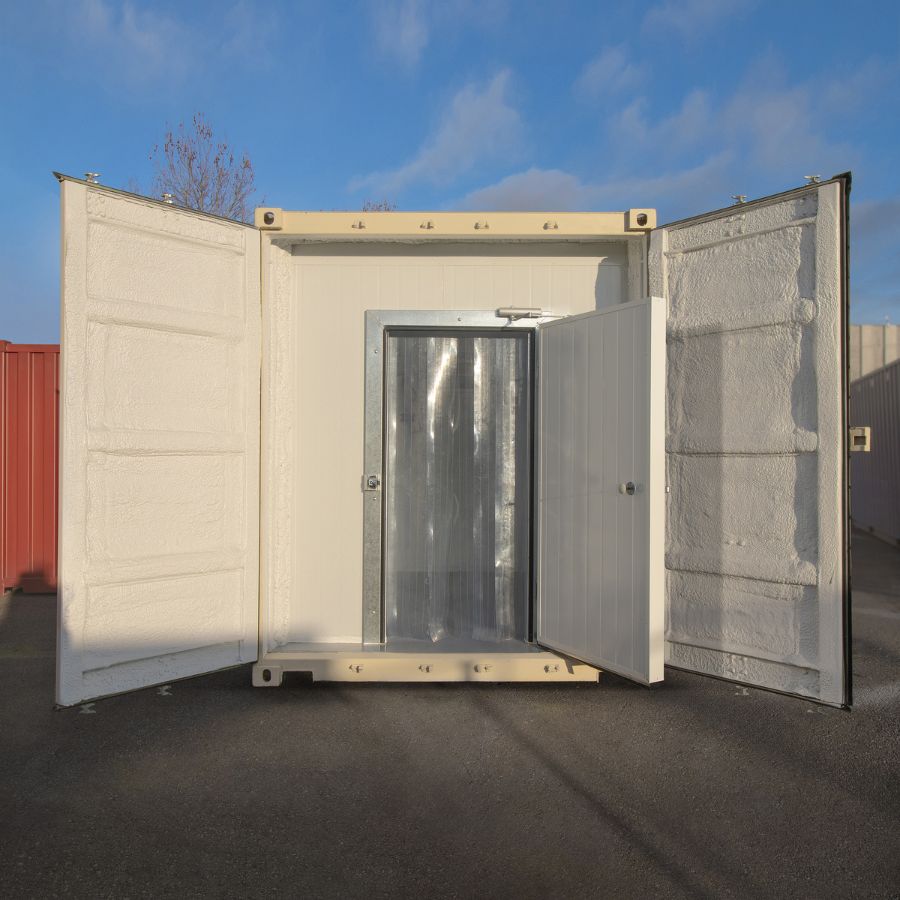 10′ Walk in Cooler CUBE - Port Shipping Containers