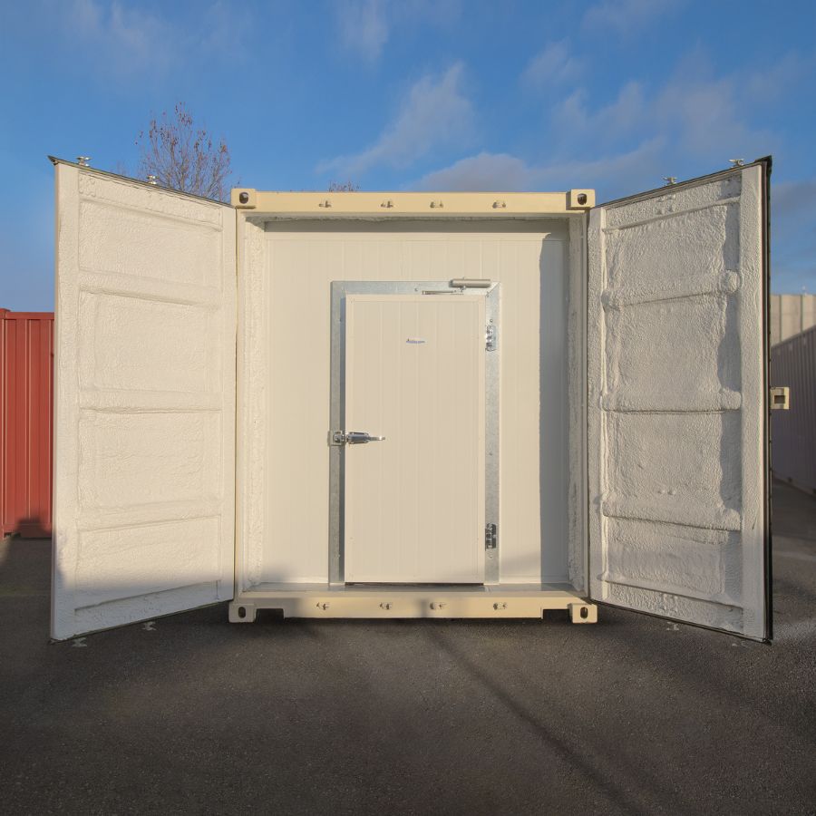 10′ Walk in Cooler CUBE - Port Shipping Containers