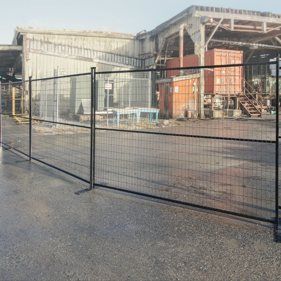 Temporary Fencing - Port Shipping Containers