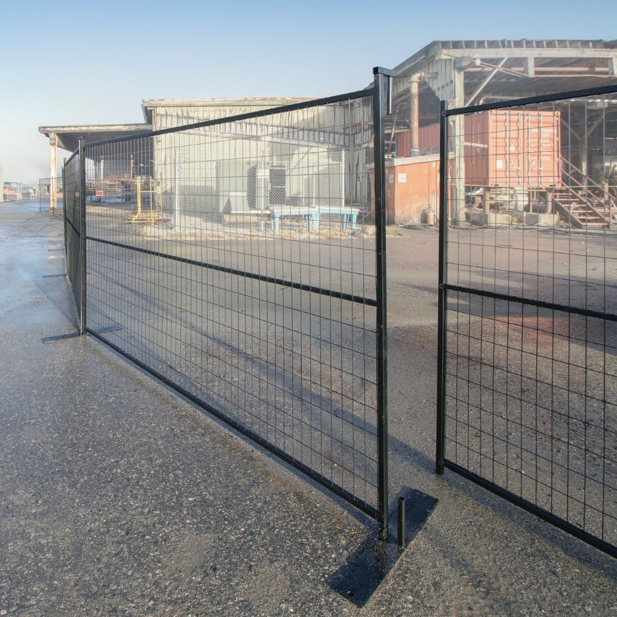 Temporary Fencing - Port Shipping Containers