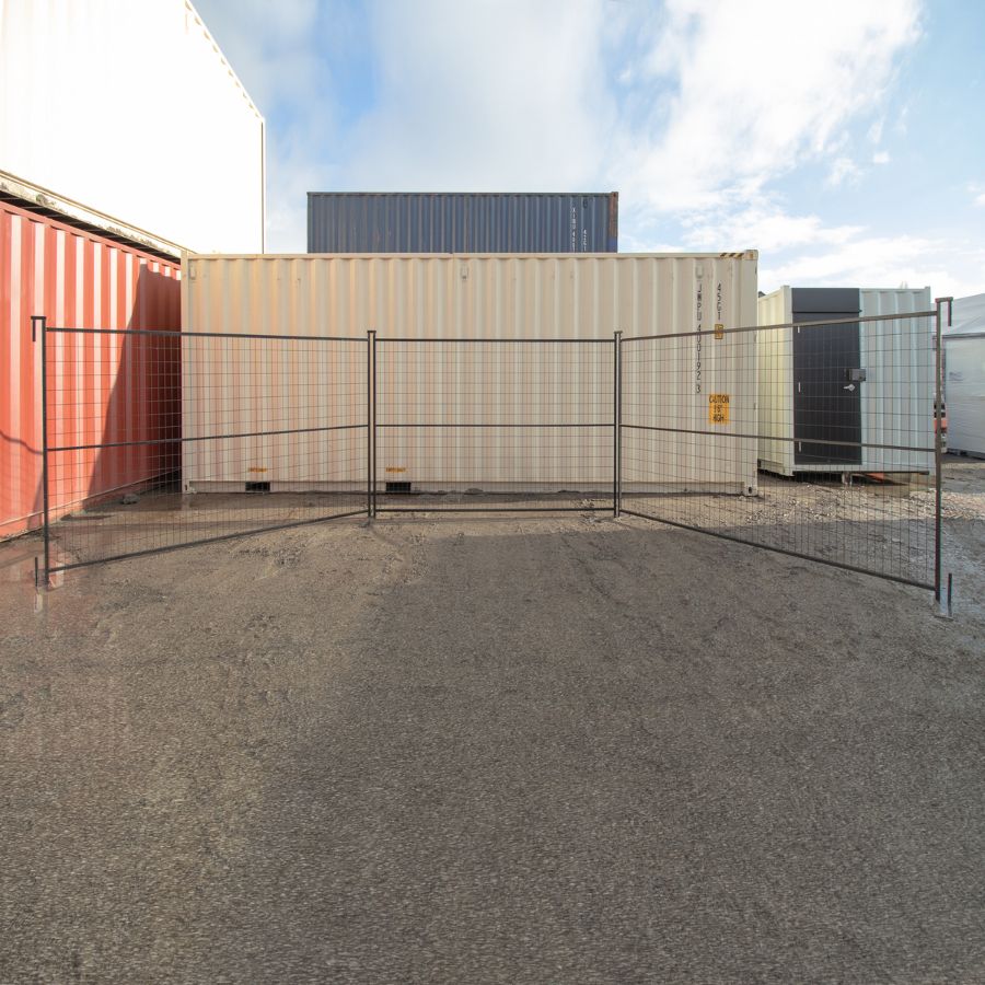 Temporary Fencing - Port Shipping Containers