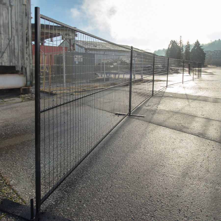 Temporary Fencing - Port Shipping Containers