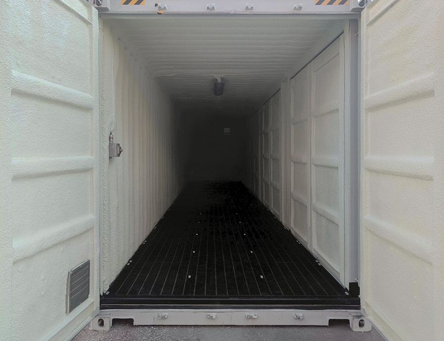 40’HC Chemical Storage w/4 x Side Doors - Port Shipping Containers