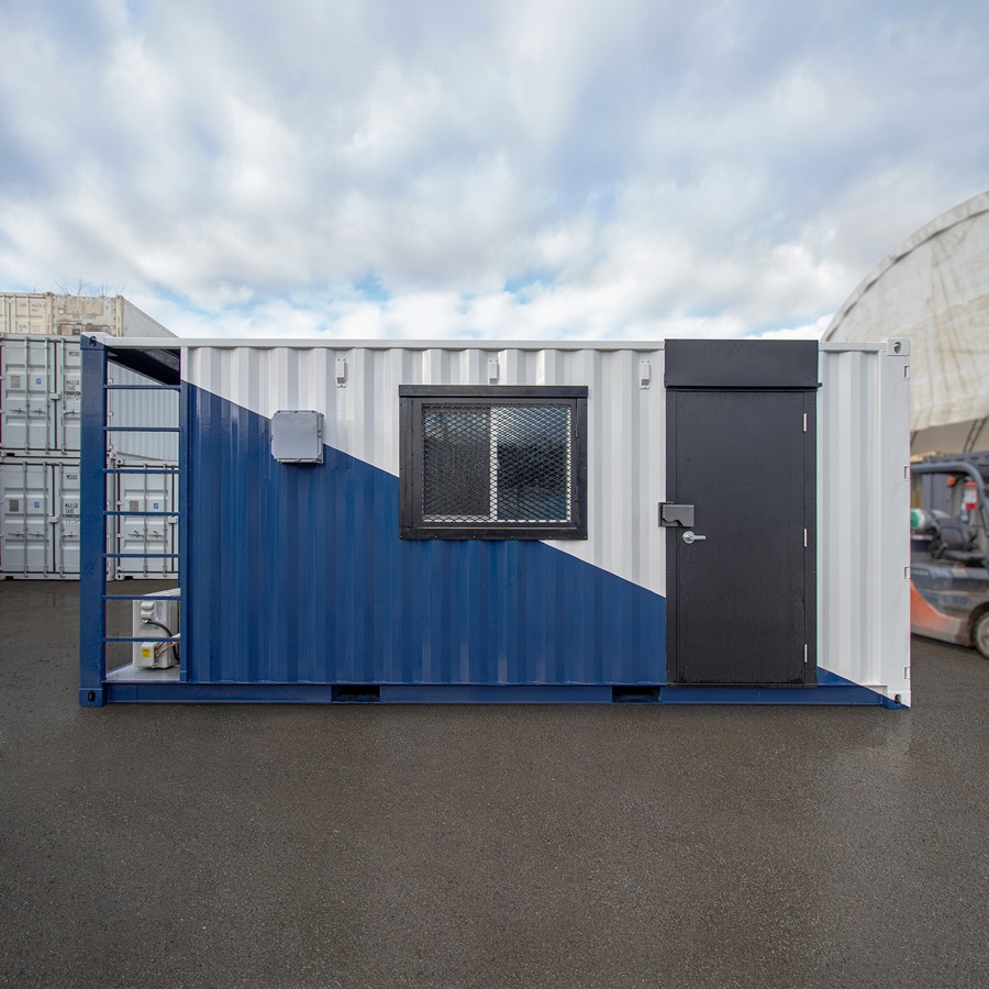 20′ Marine Cable/ Wire Works Enclosure - Port Shipping Containers