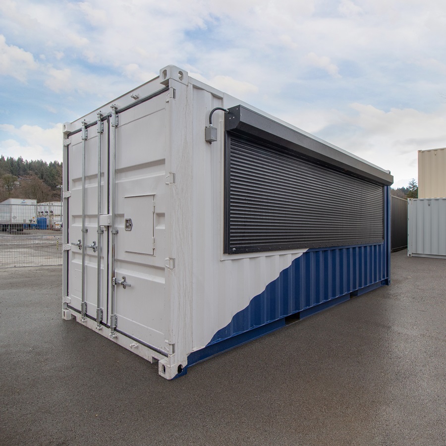 20′ Marine Cable/ Wire Works Enclosure - Port Shipping Containers