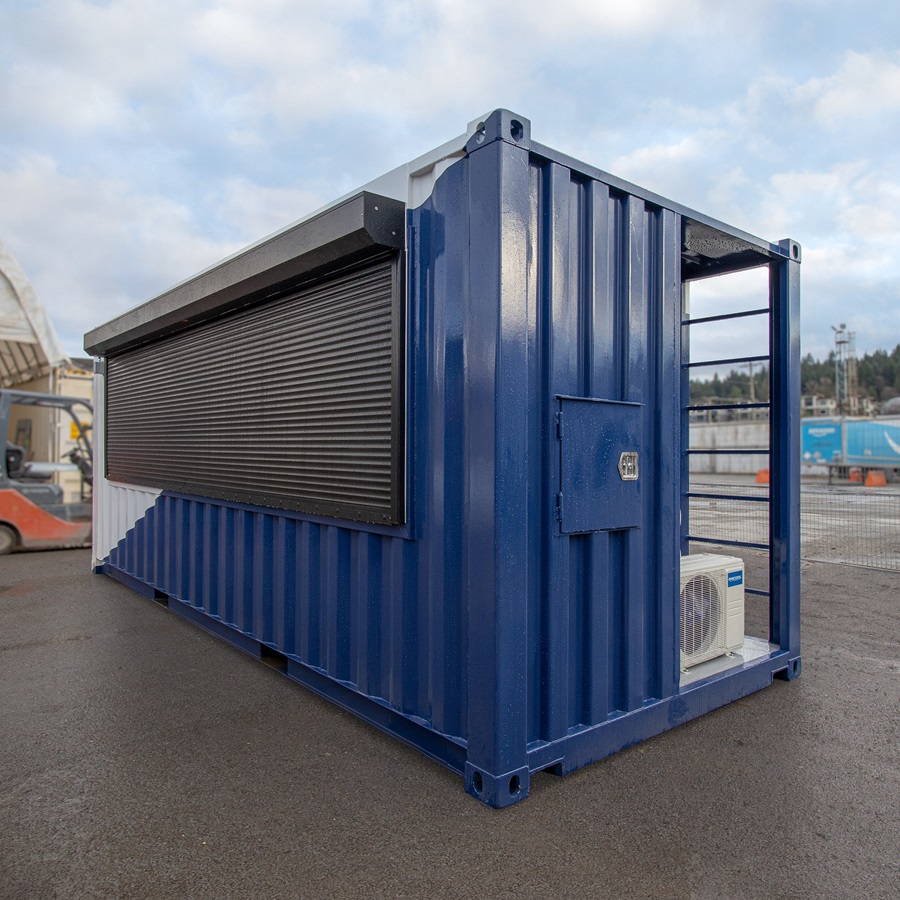 20′ Marine Cable/ Wire Works Enclosure - Port Shipping Containers